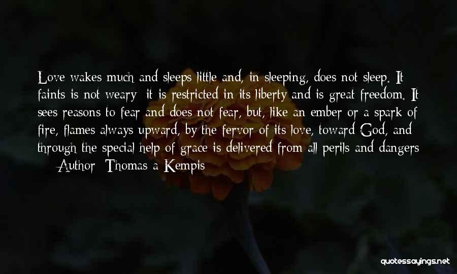 While She Sleeps Quotes By Thomas A Kempis
