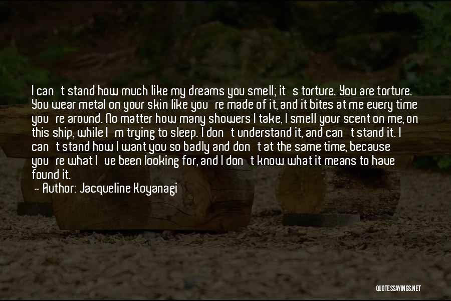 While You Sleep Love Quotes By Jacqueline Koyanagi