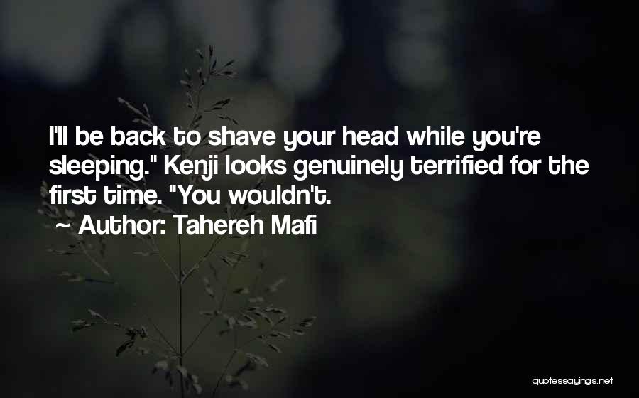 While You Sleeping Quotes By Tahereh Mafi