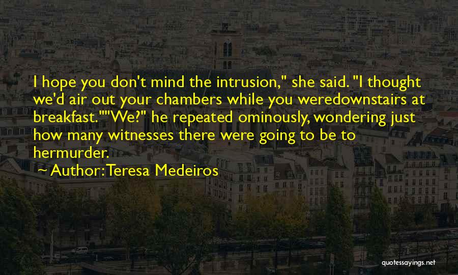 While You Were Out Quotes By Teresa Medeiros