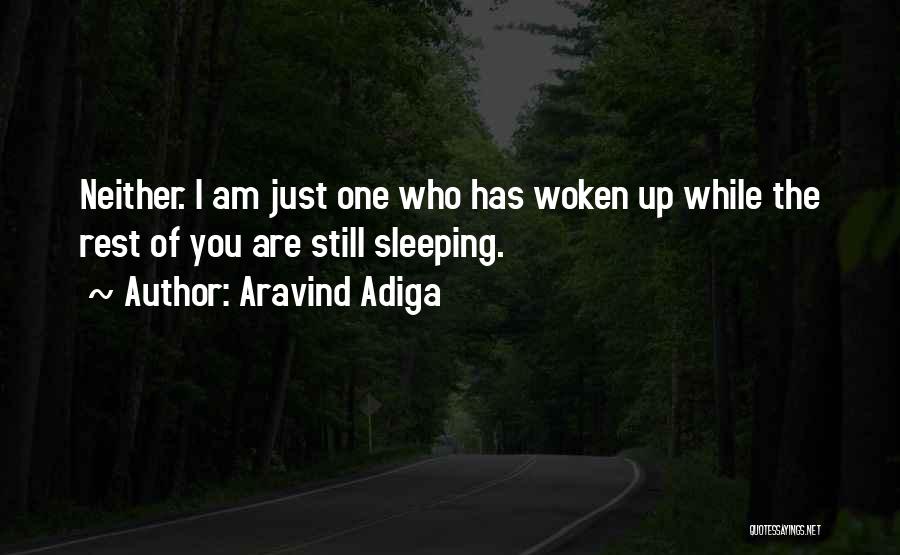 While You're Sleeping Quotes By Aravind Adiga