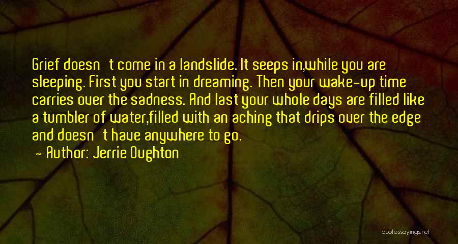 While You're Sleeping Quotes By Jerrie Oughton