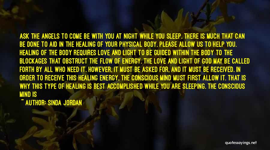 While You're Sleeping Quotes By Sinda Jordan
