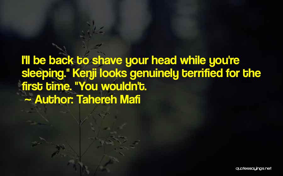 While You're Sleeping Quotes By Tahereh Mafi