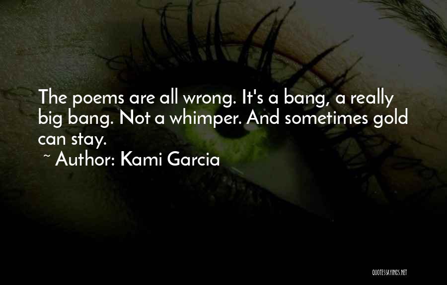 Whimper Quotes By Kami Garcia