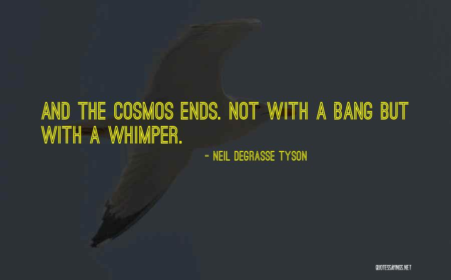 Whimper Quotes By Neil DeGrasse Tyson