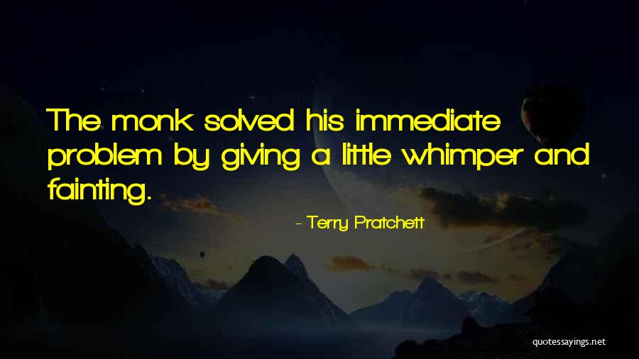 Whimper Quotes By Terry Pratchett