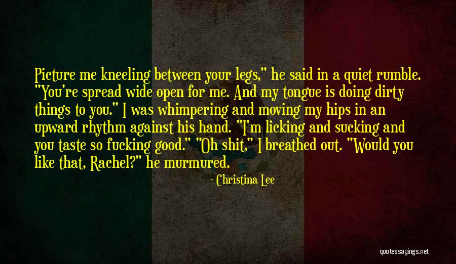 Whimpering Quotes By Christina Lee Whimpering Quotes By Christina Lee