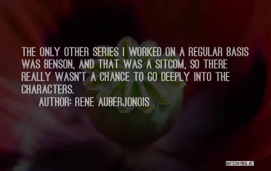 Whined Unscramble Quotes By Rene Auberjonois