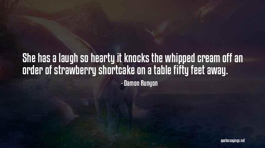 Whipped Cream Quotes By Damon Runyon Whipped Cream Quotes By Damon Runyon