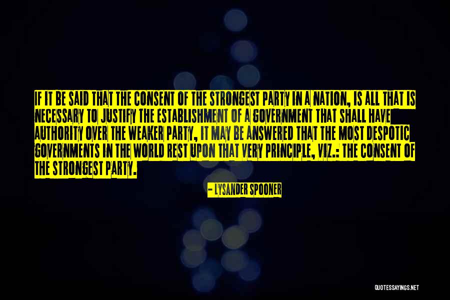 Whippen Stick Quotes By Lysander Spooner Whippen Stick Quotes By Lysander Spooner