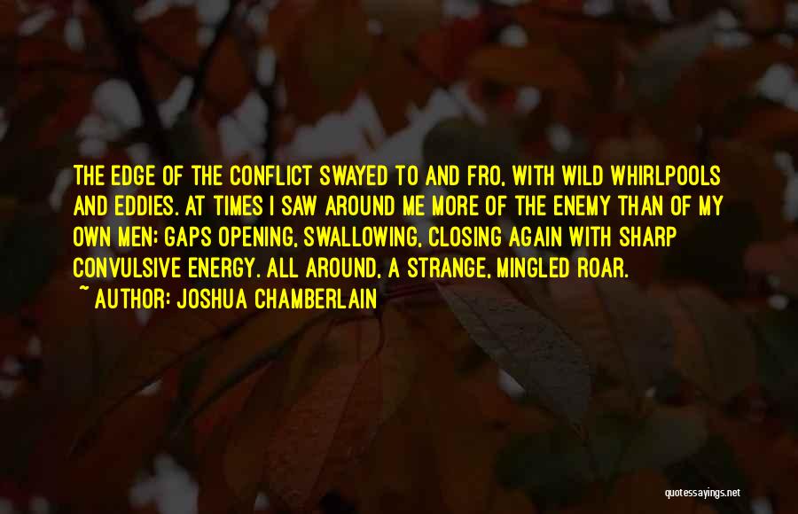 Whirlpools Quotes By Joshua Chamberlain