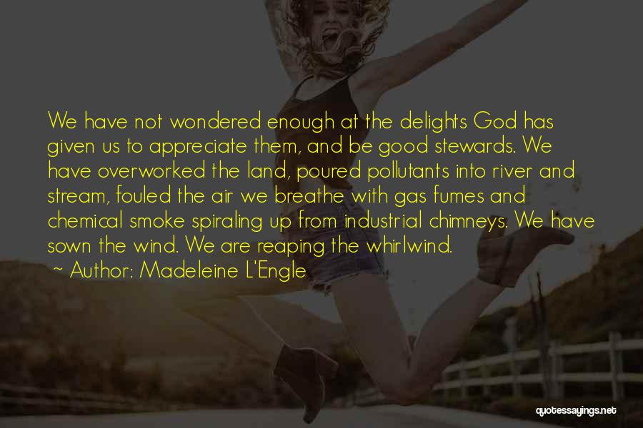 Whirlwind Quotes By Madeleine L'Engle