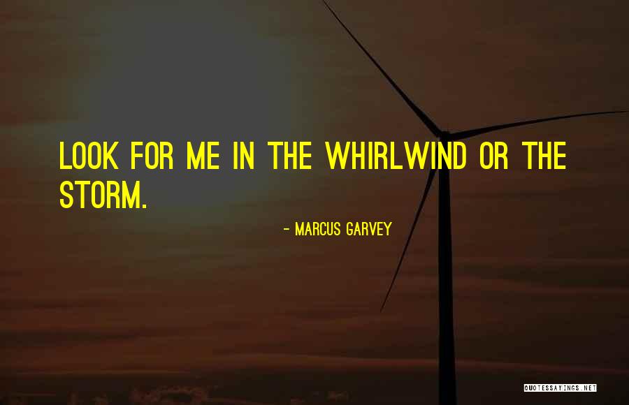 Whirlwind Quotes By Marcus Garvey