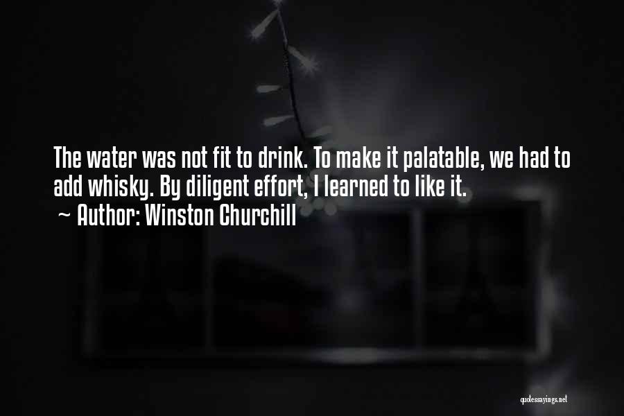 Whisky Drinking Quotes By Winston Churchill