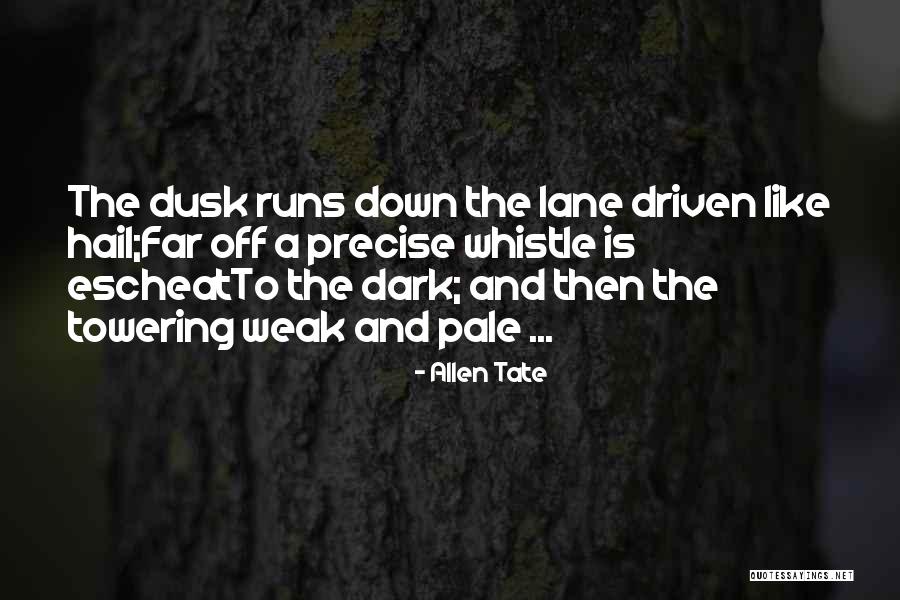 Whistle In The Dark Quotes By Allen Tate Whistle In The Dark Quotes By Allen Tate