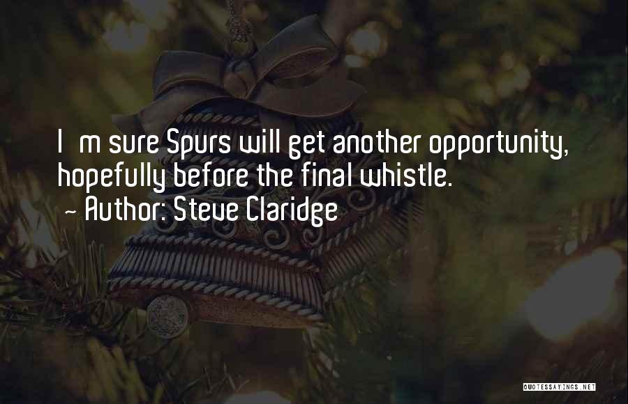 Whistle Quotes By Steve Claridge