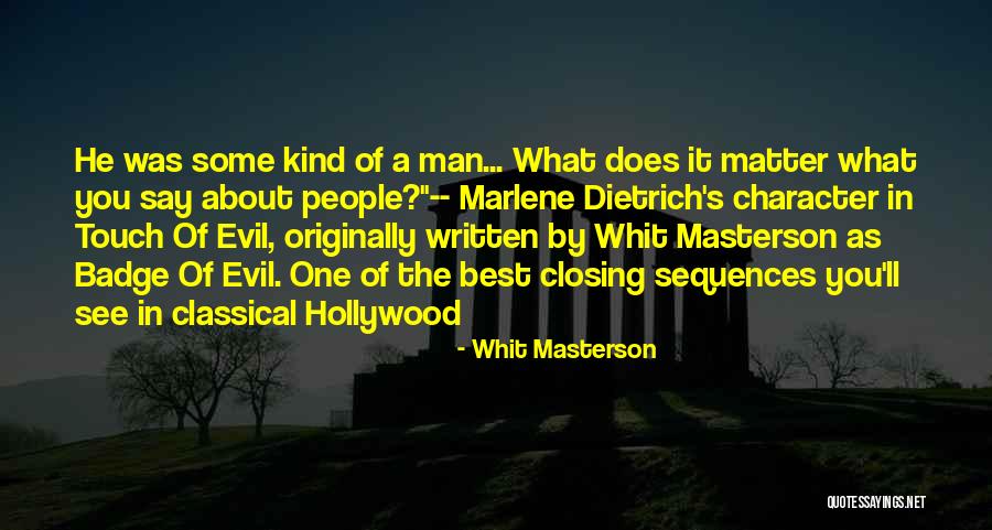 Whit Masterson Quotes 2072493 Whit Masterson Quotes 2072493