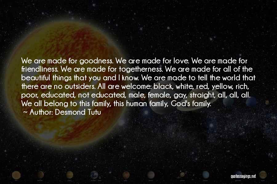 White And Black Love Quotes By Desmond Tutu