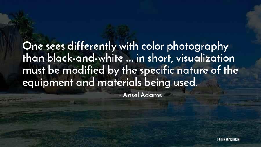 White And Black Photography Quotes By Ansel Adams