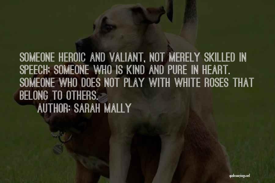 White And Purity Quotes By Sarah Mally