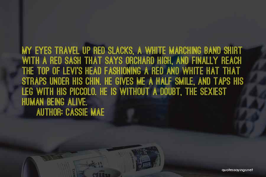 White And Red Quotes By Cassie Mae