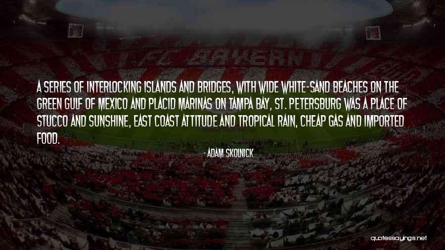 White Beaches Quotes By Adam Skolnick White Beaches Quotes By Adam Skolnick
