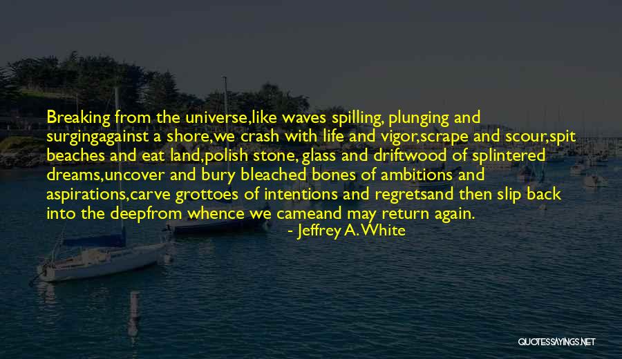 White Beaches Quotes By Jeffrey A. White White Beaches Quotes By Jeffrey A. White