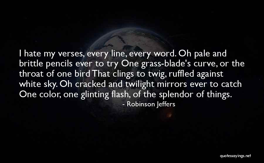 White Bird Quotes By Robinson Jeffers