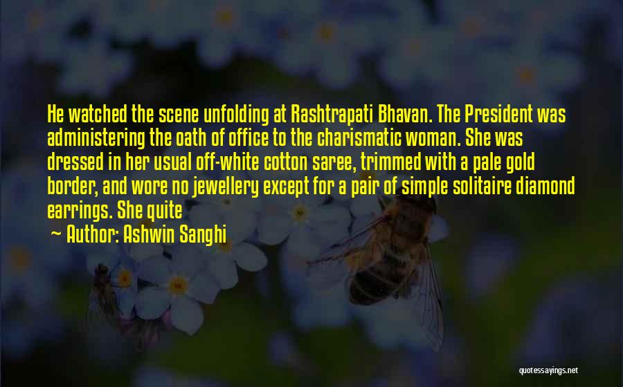 White Border Quotes By Ashwin Sanghi