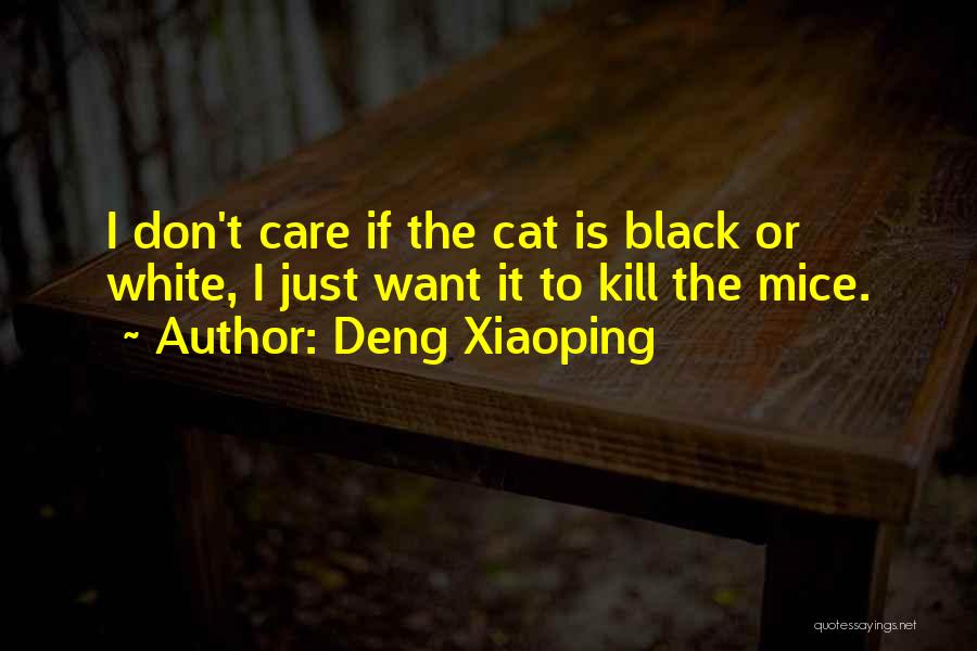 White Cat Quotes By Deng Xiaoping