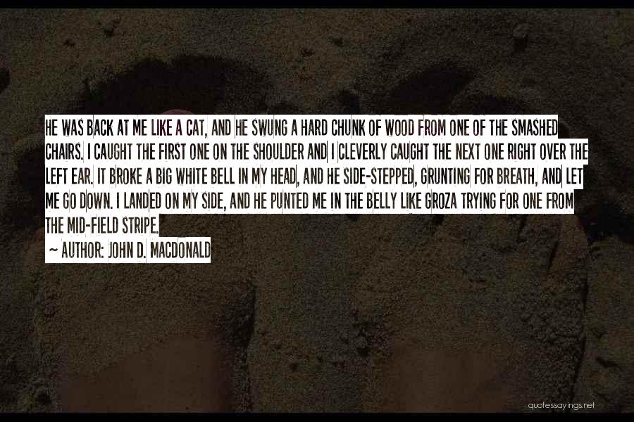 White Cat Quotes By John D. MacDonald