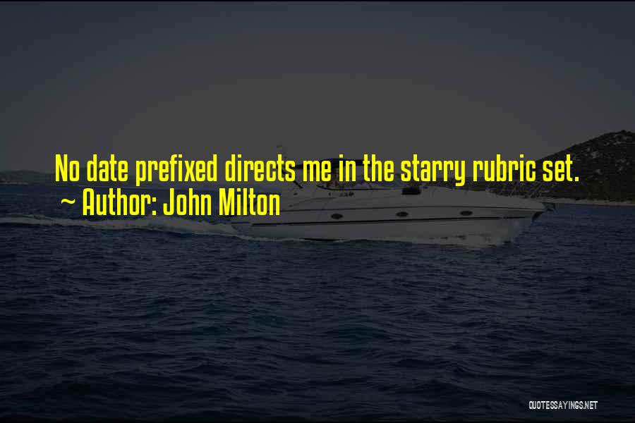 White Catholic Cross Quotes By John Milton