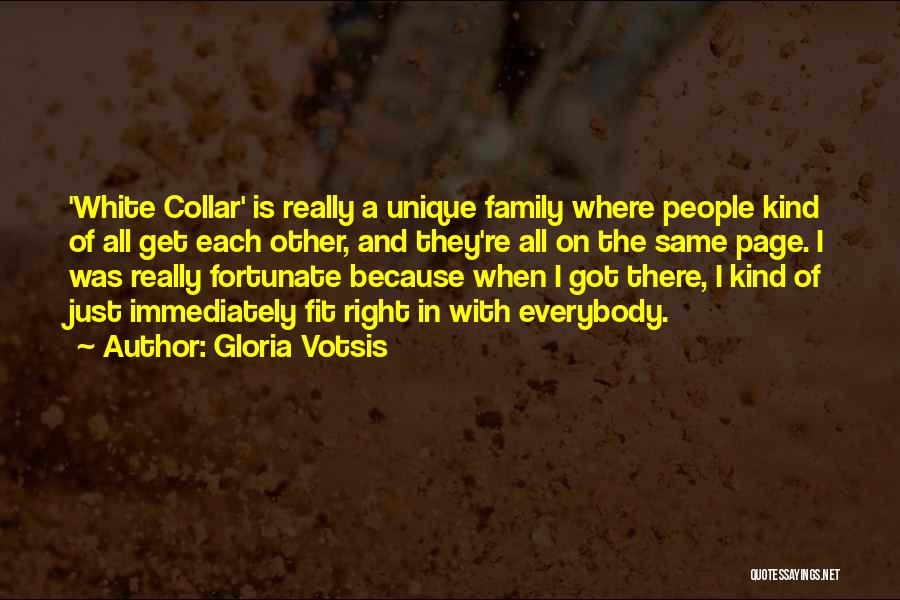White Collar Quotes By Gloria Votsis