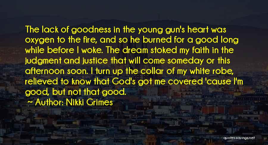 White Collar Quotes By Nikki Grimes