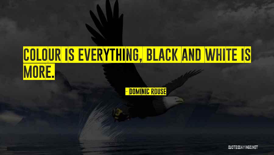 White Colour Quotes By Dominic Rouse White Colour Quotes By Dominic Rouse