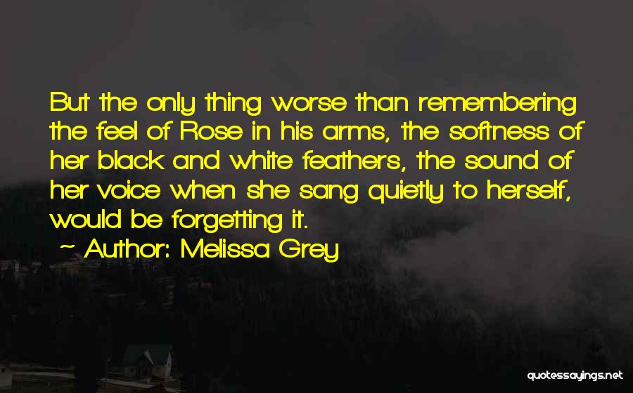 White Feathers Quotes By Melissa Grey