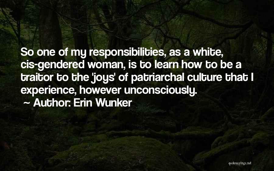 White Feminism Quotes By Erin Wunker