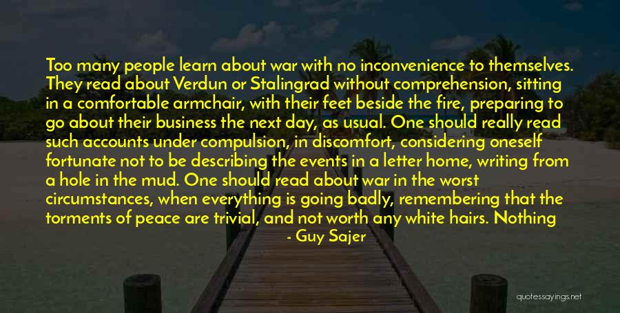 White Hairs Quotes By Guy Sajer White Hairs Quotes By Guy Sajer