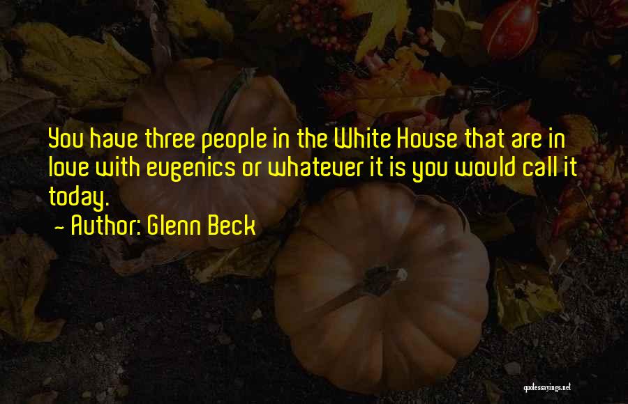 White House Quotes By Glenn Beck