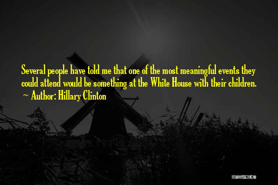 White House Quotes By Hillary Clinton