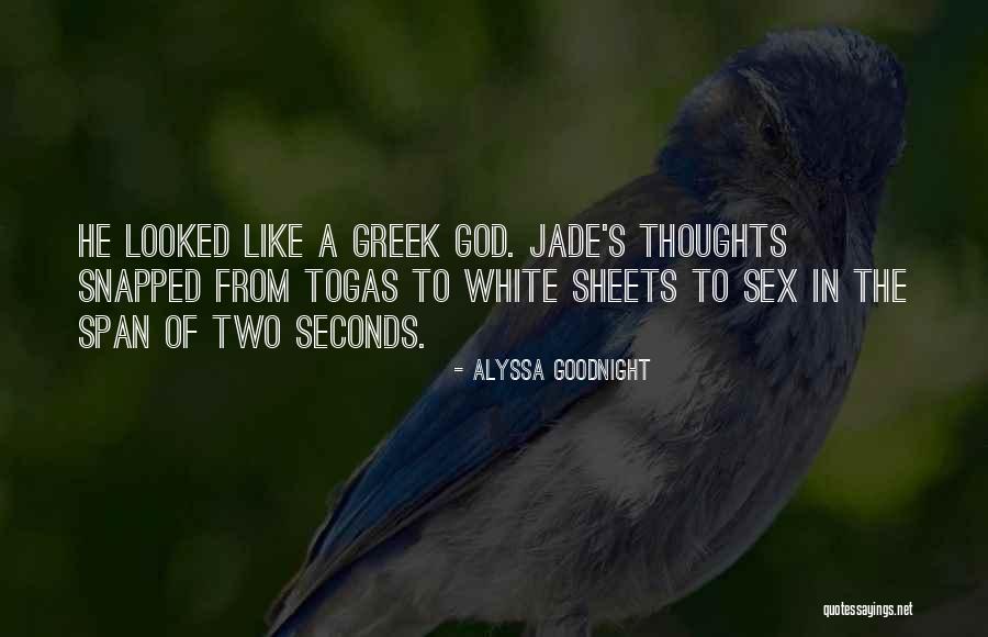 White Sheets Quotes By Alyssa Goodnight White Sheets Quotes By Alyssa Goodnight