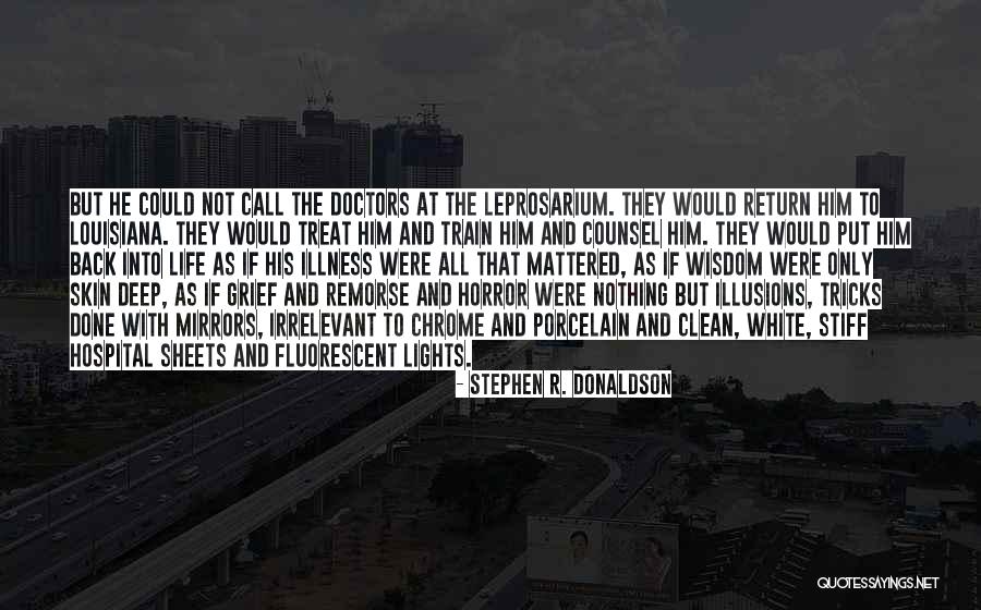 White Sheets Quotes By Stephen R. Donaldson White Sheets Quotes By Stephen R. Donaldson