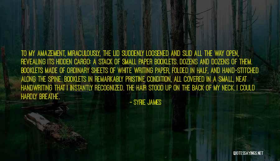 White Sheets Quotes By Syrie James White Sheets Quotes By Syrie James