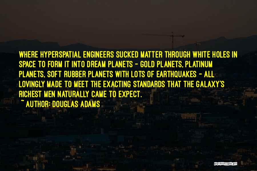 White Space Quotes By Douglas Adams