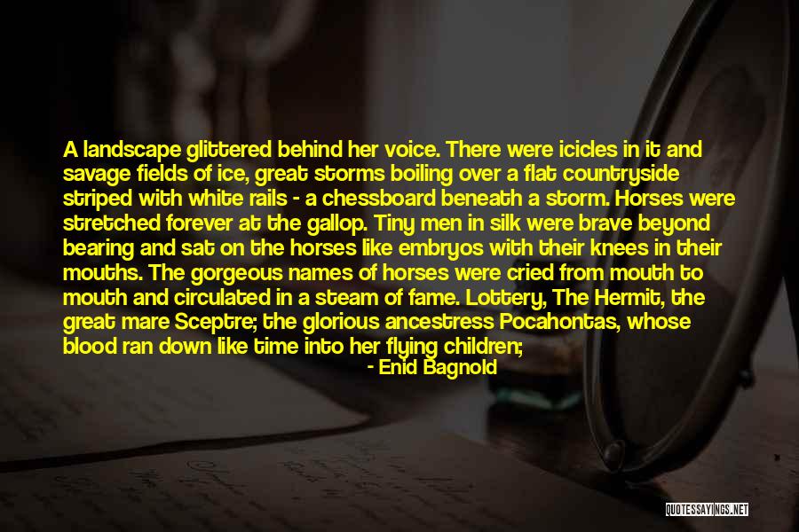 White Stallion Quotes By Enid Bagnold White Stallion Quotes By Enid Bagnold