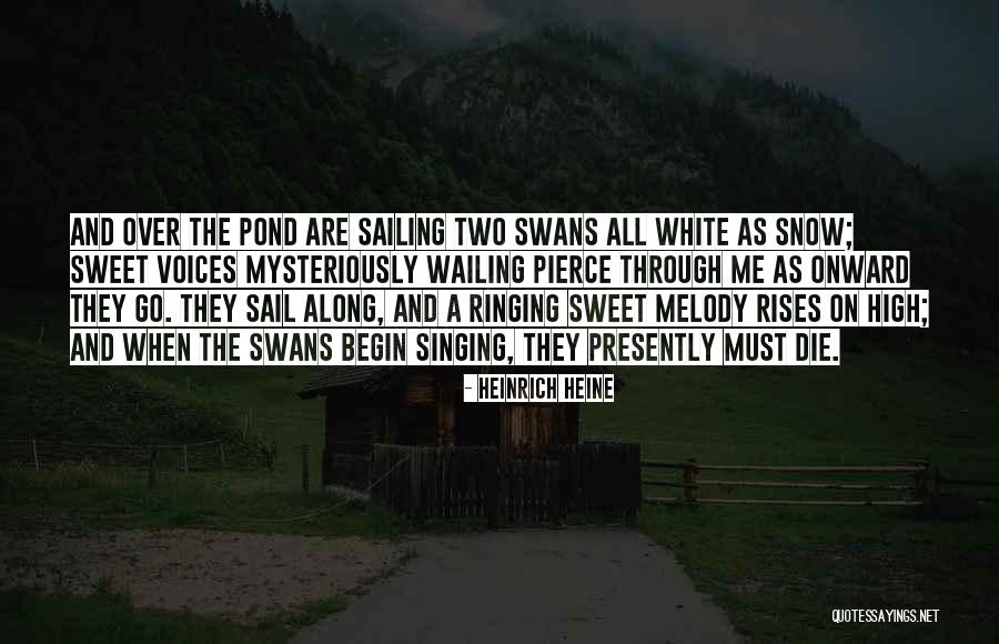 White Swans Quotes By Heinrich Heine White Swans Quotes By Heinrich Heine