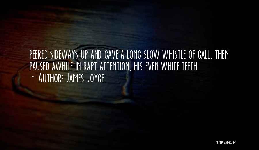 White Teeth Quotes By James Joyce