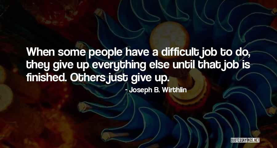 White Town Band Quotes By Joseph B. Wirthlin White Town Band Quotes By Joseph B. Wirthlin