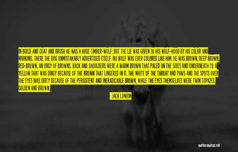 White Wolf Quotes By Jack London